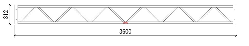 312-3600トラス