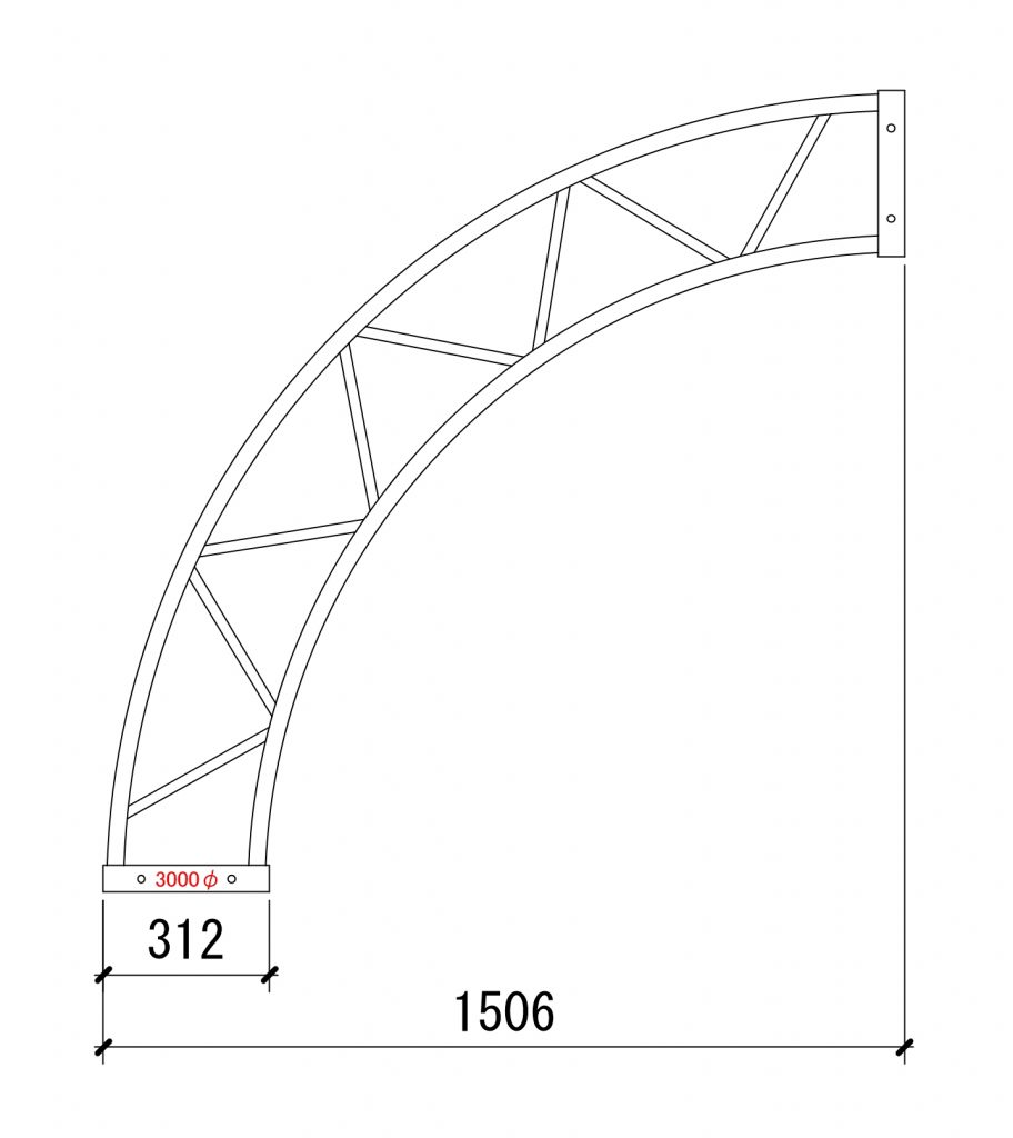 312-Φ3000-1／4