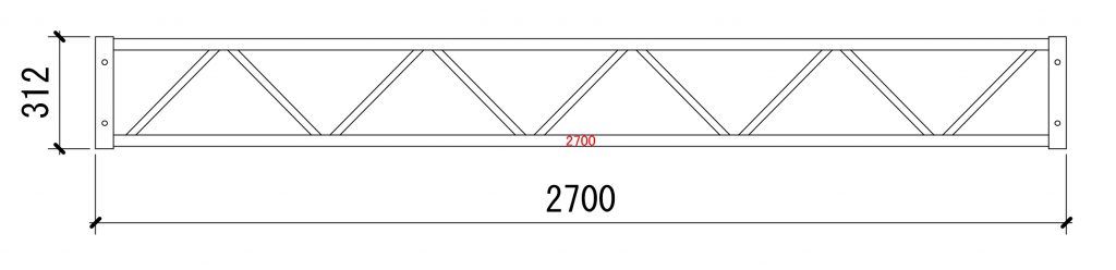 312-2700トラス