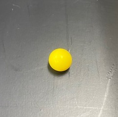 カラー球黄色