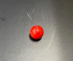 カラー球　赤